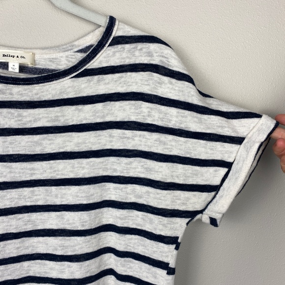 Hayden & Co. Striped Top - Size Medium - Picture 2 of 5